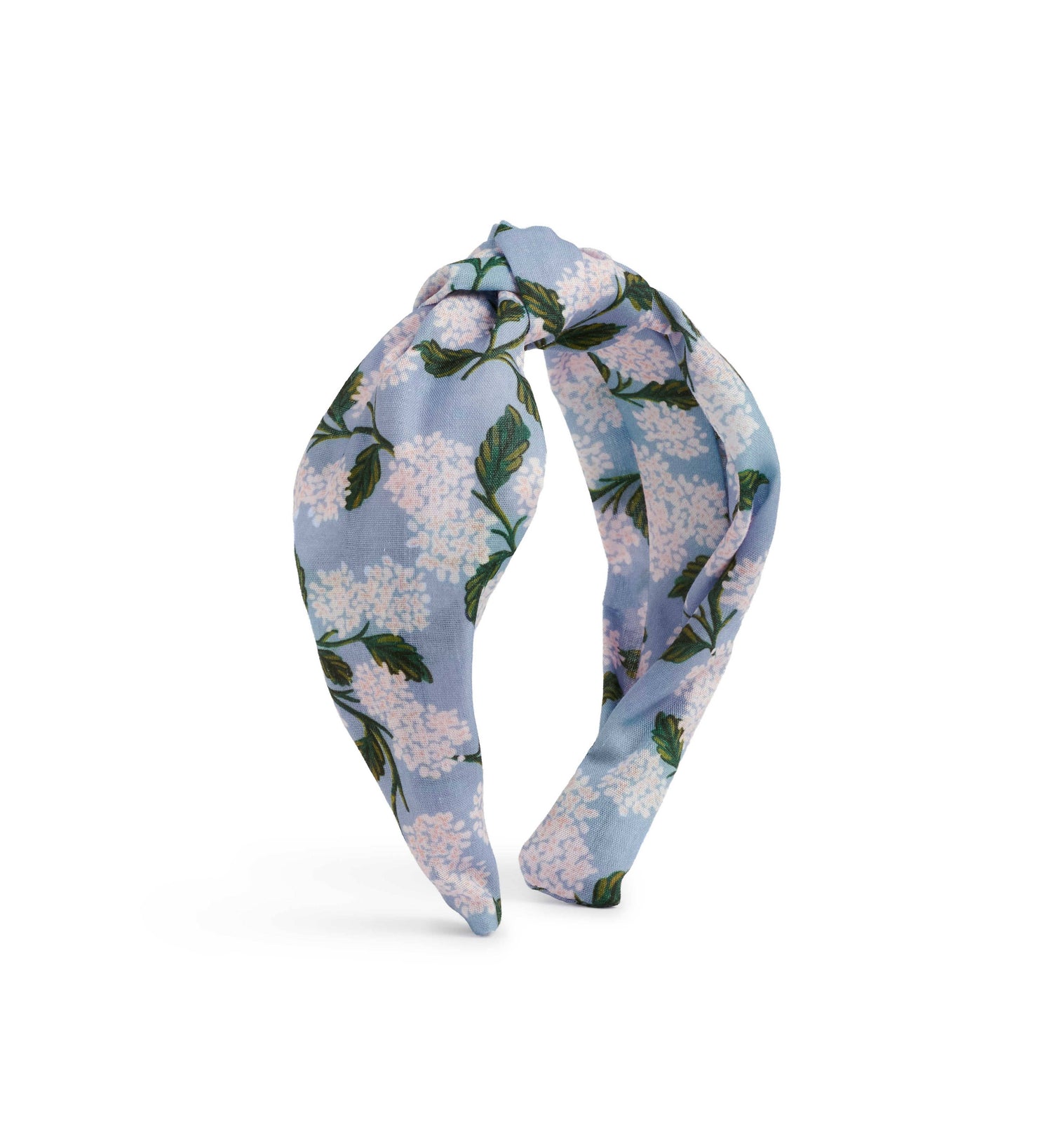 Rifle Paper Co. - Blue Hydrangea Knotted Headband