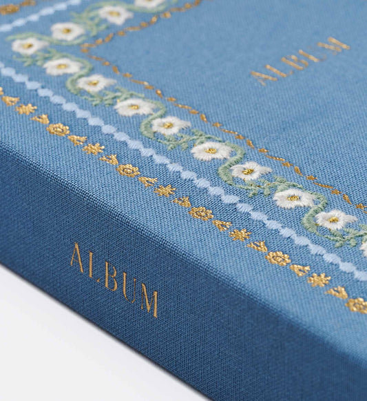 Rifle Paper Co. - Delphine Embroidered Small Photo Album