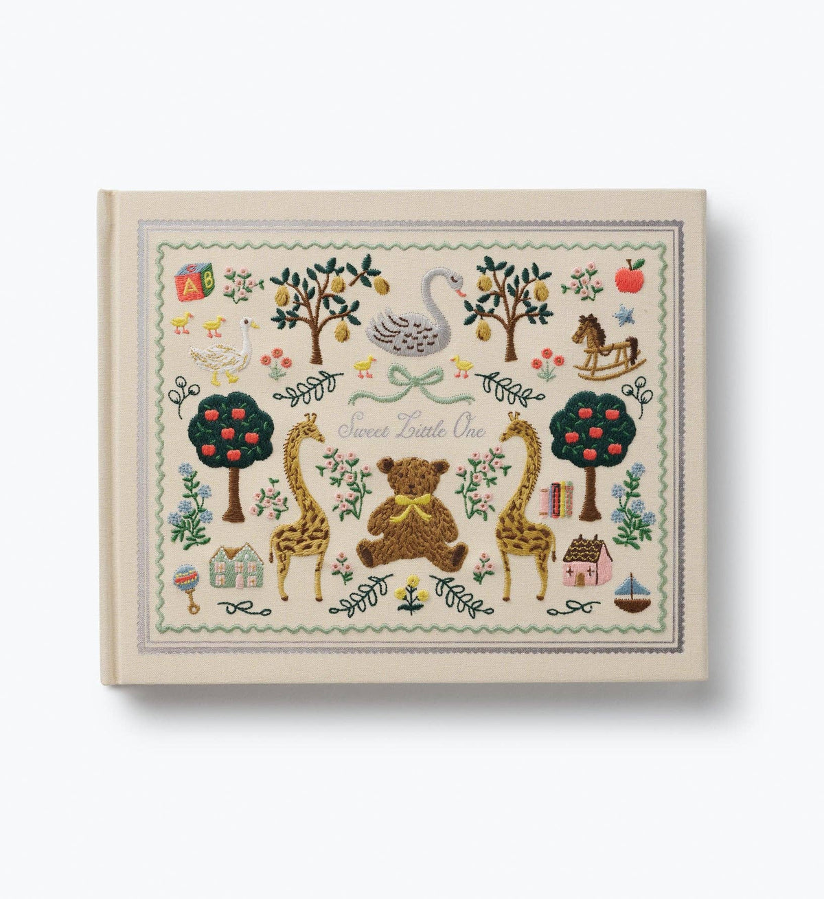 Rifle Paper Co. - Storybook Embroidered Baby Book