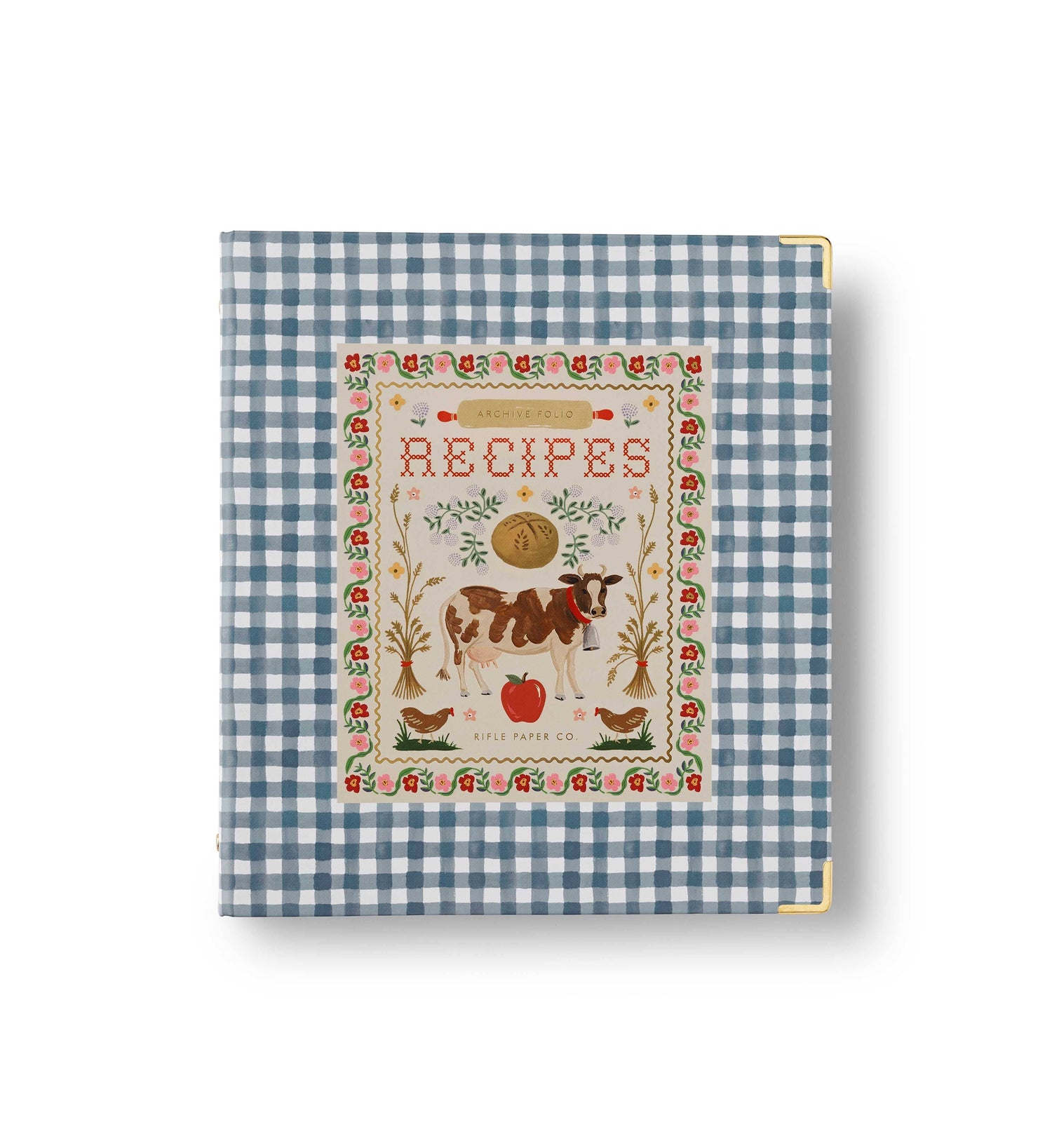 Rifle Paper Co. - Home Sweet Home Recipe Binder - Jennie Dots