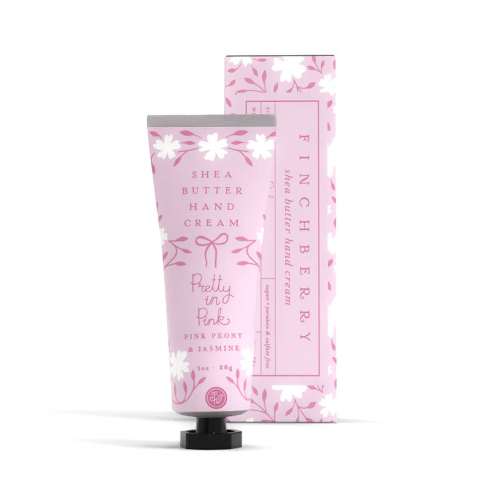 FinchBerry - Pretty in Pink Moisturizing & Hydrating Travel Hand Cream