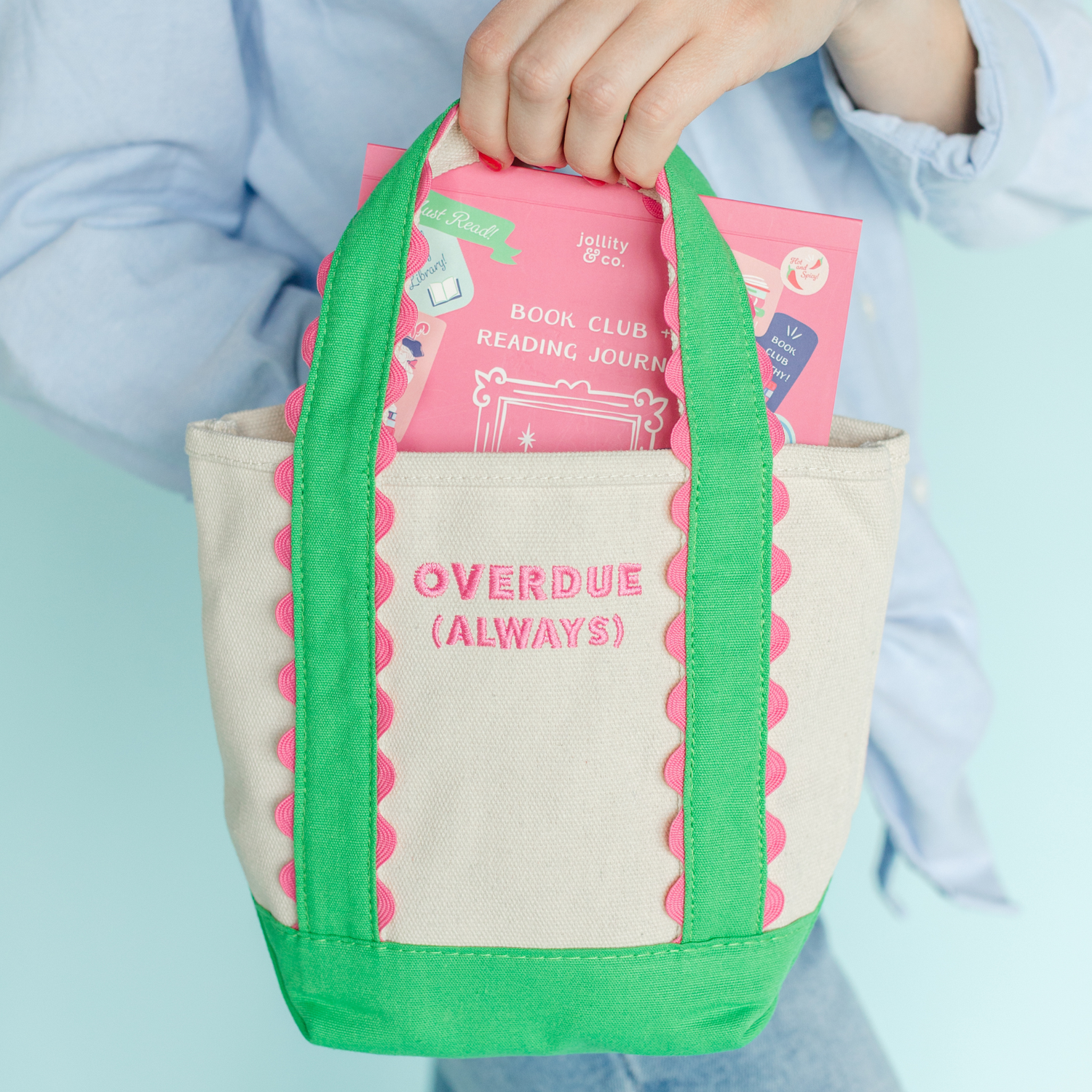 Jollity & Co. + Daydream Society - Overdue, Always Mini Boat Tote