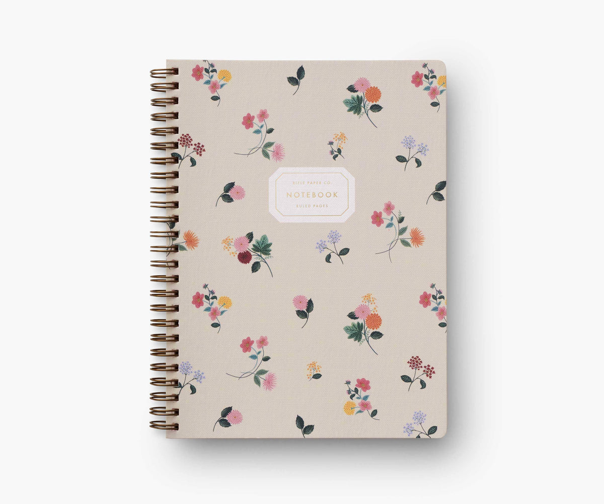 Rifle Paper Co. - Ditsy Dahlia Spiral Notebook