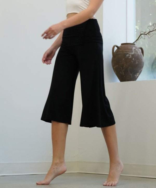 Bamboo Gaucho pants - Jennie Dots