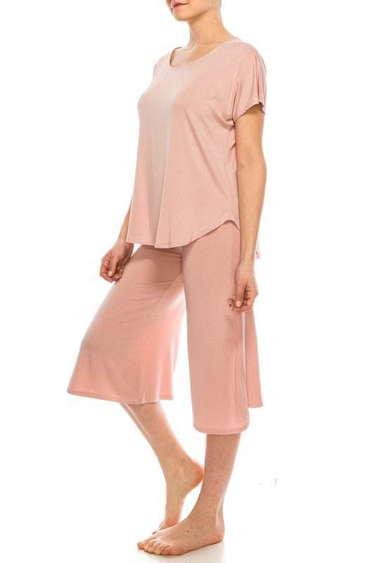 Bamboo Gaucho pants - Jennie Dots