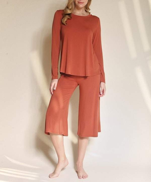 Bamboo Gaucho pants - Jennie Dots