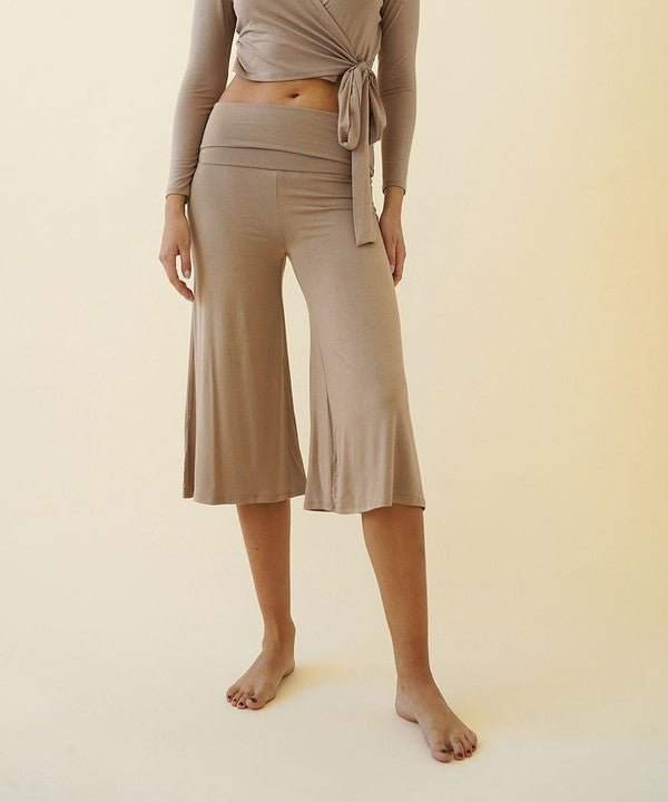 Bamboo Gaucho pants - Jennie Dots