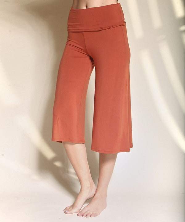 Bamboo Gaucho pants - Jennie Dots