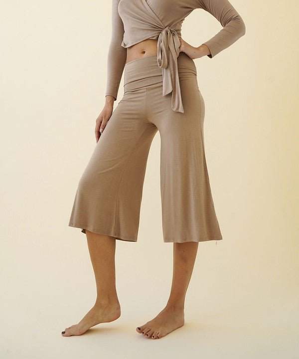 Bamboo Gaucho pants - Jennie Dots