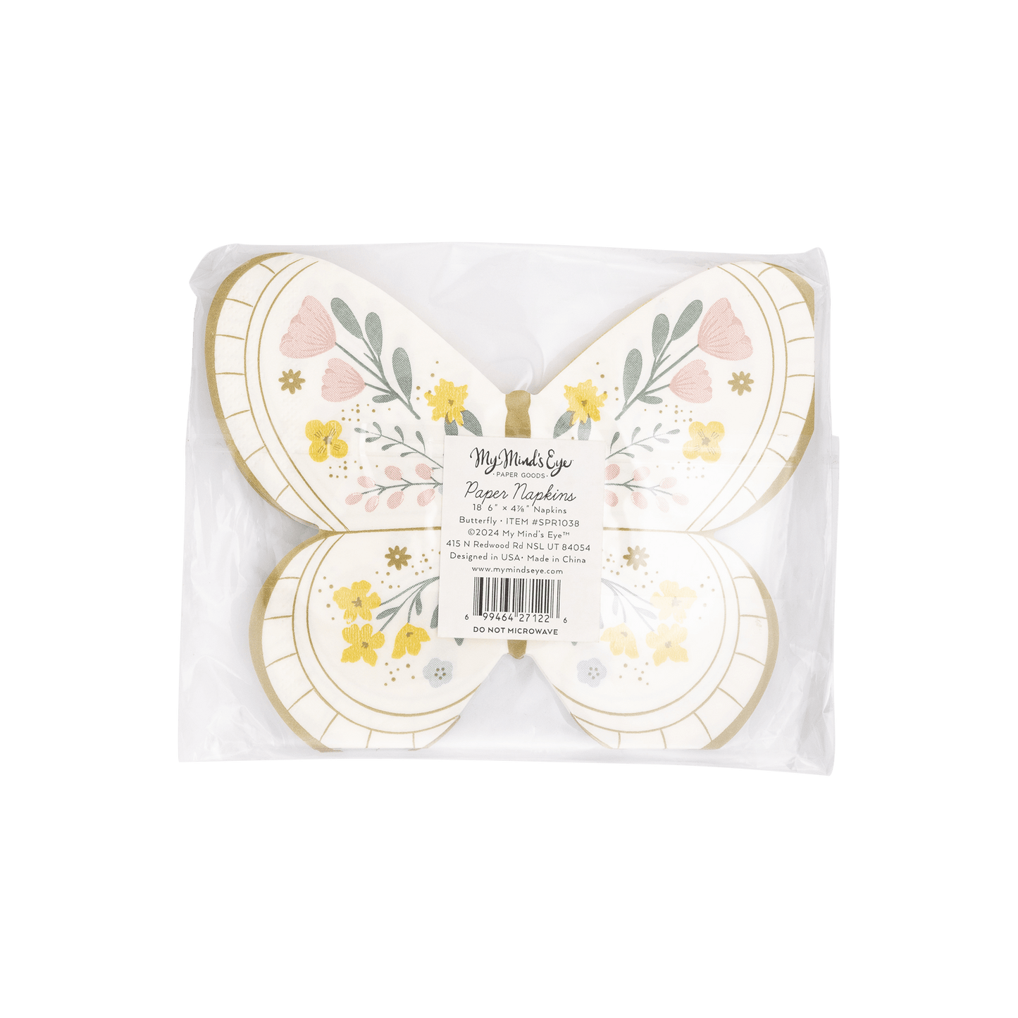 Butterfly Napkins - Jennie Dots