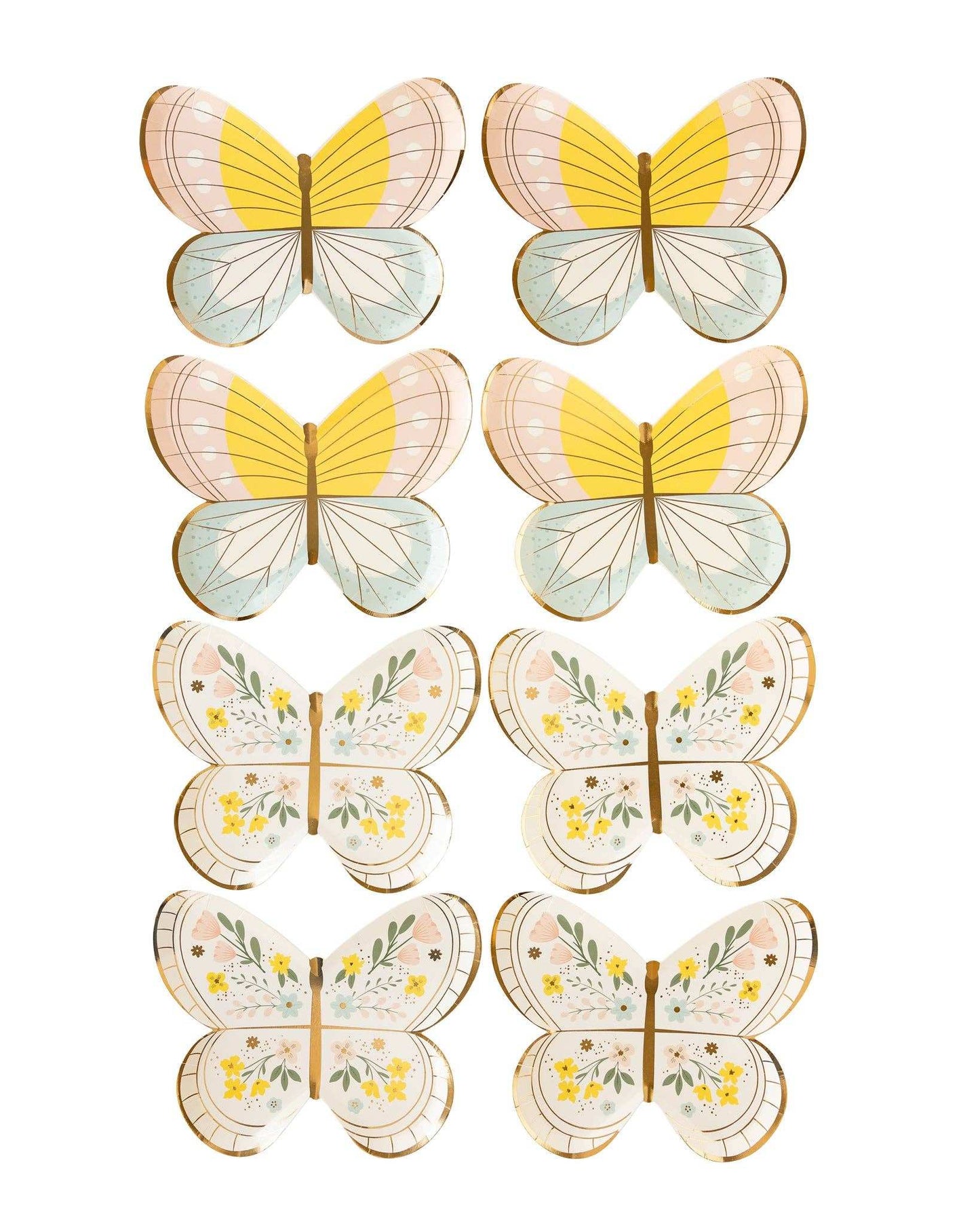 Butterfly Plates - Jennie Dots