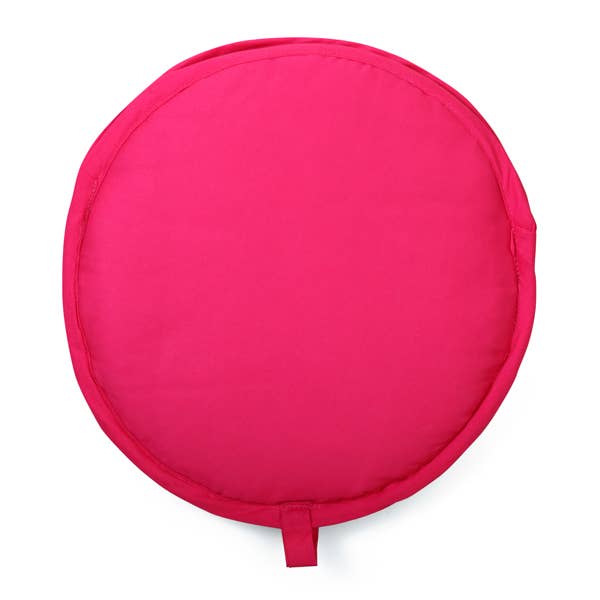 Casa Amarosa - Flat Tortilla Warmer, Pink star - 10 Inch - Jennie Dots