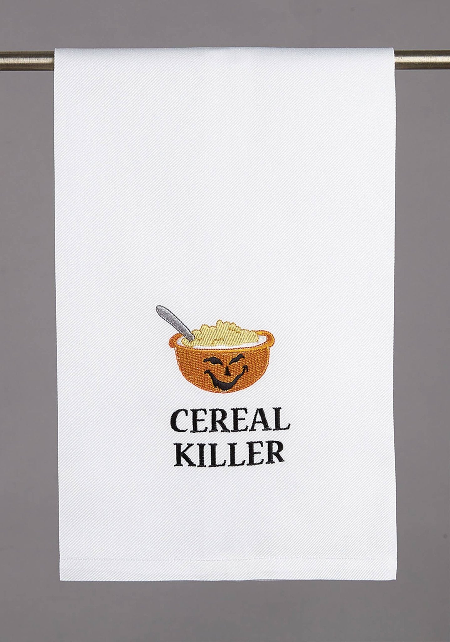 Cereal Killer Kitchen Towel - Jennie Dots