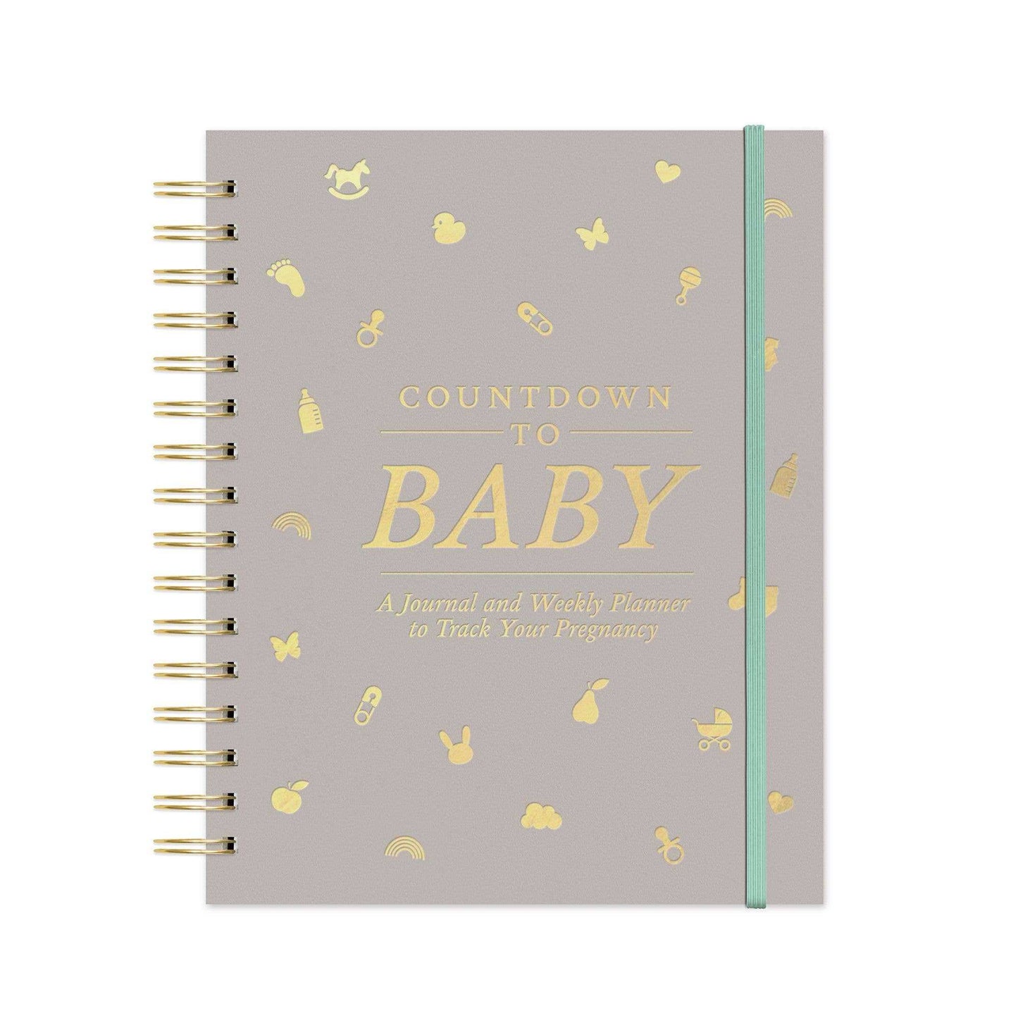 Countdown to Baby Undated Pregnancy Planner - Jennie Dots