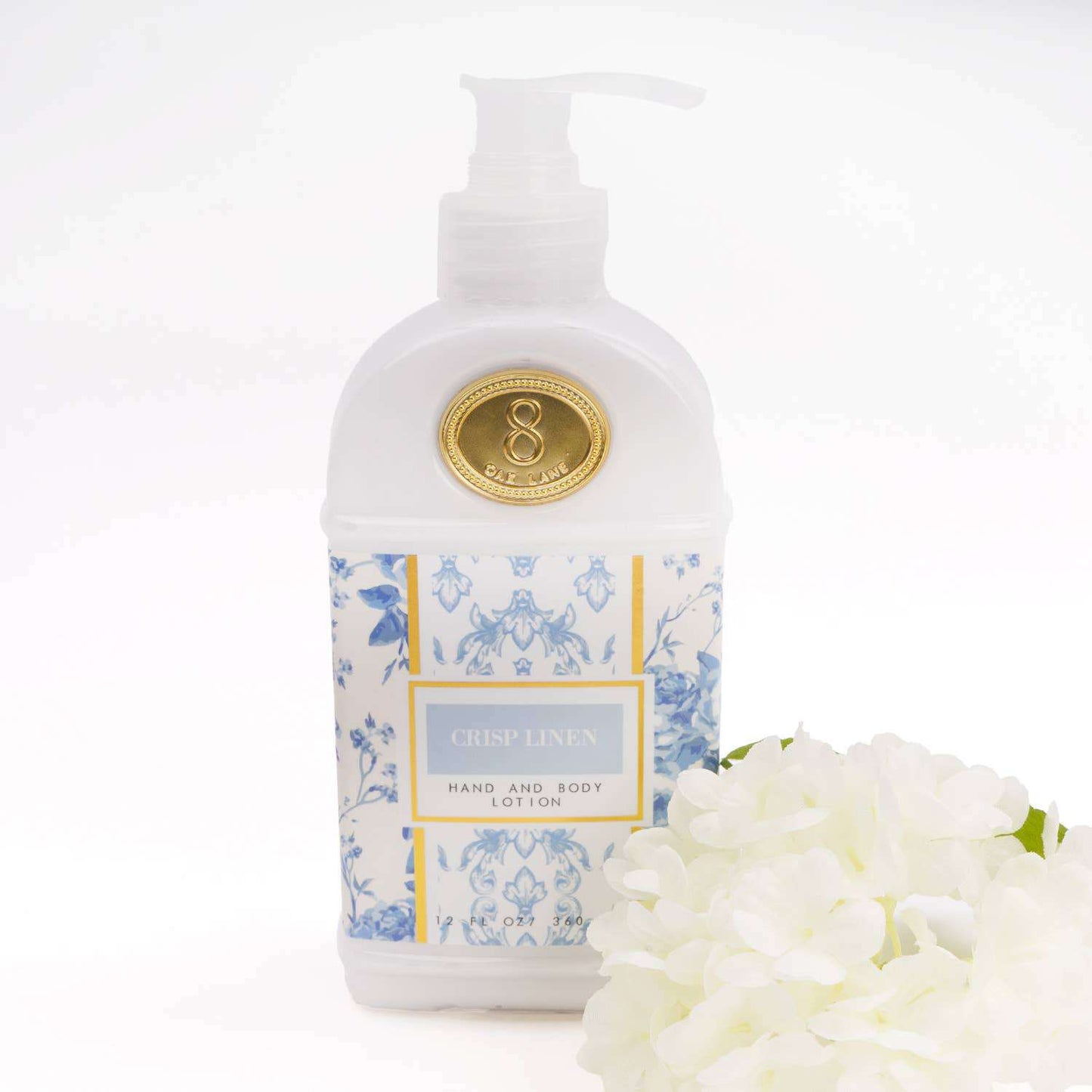 Crisp Linen 300ml Hand & Body Lotion - Jennie Dots