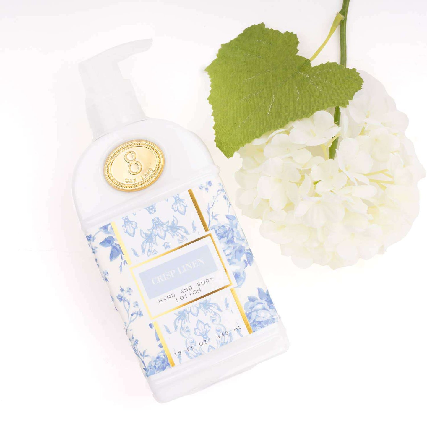 Crisp Linen 300ml Hand & Body Lotion - Jennie Dots