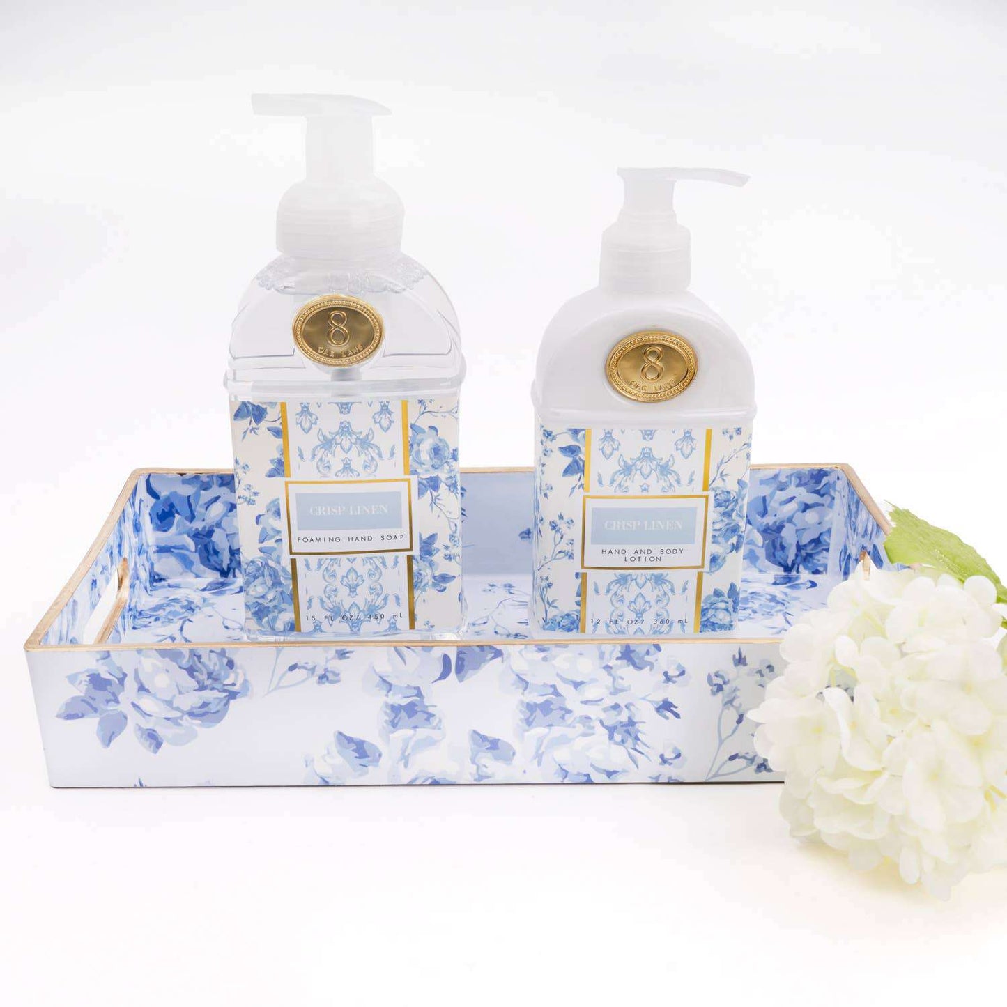 Crisp Linen 300ml Hand & Body Lotion - Jennie Dots
