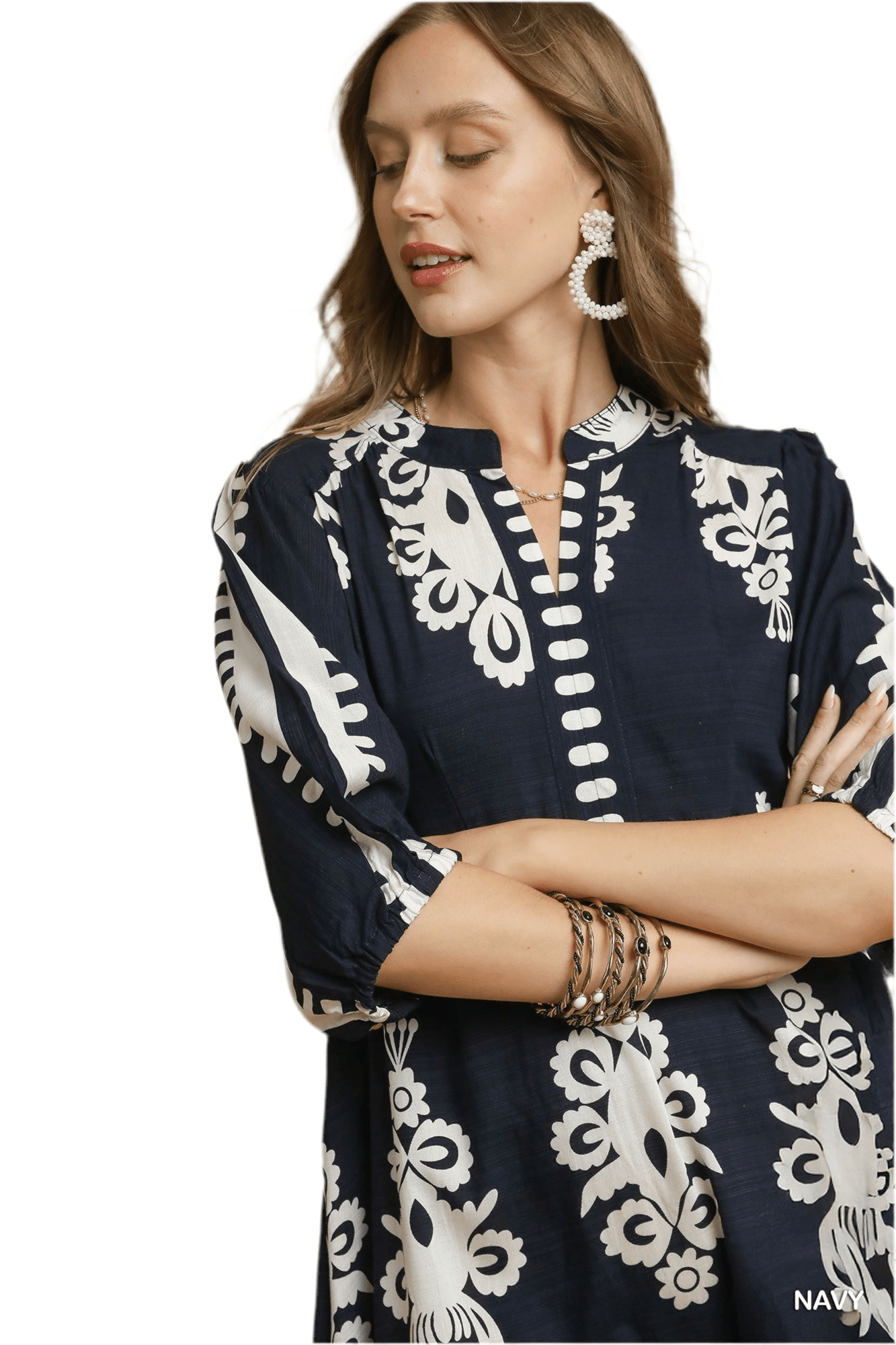 Desert Bloom Embroidered Midi Dress - Jennie Dots