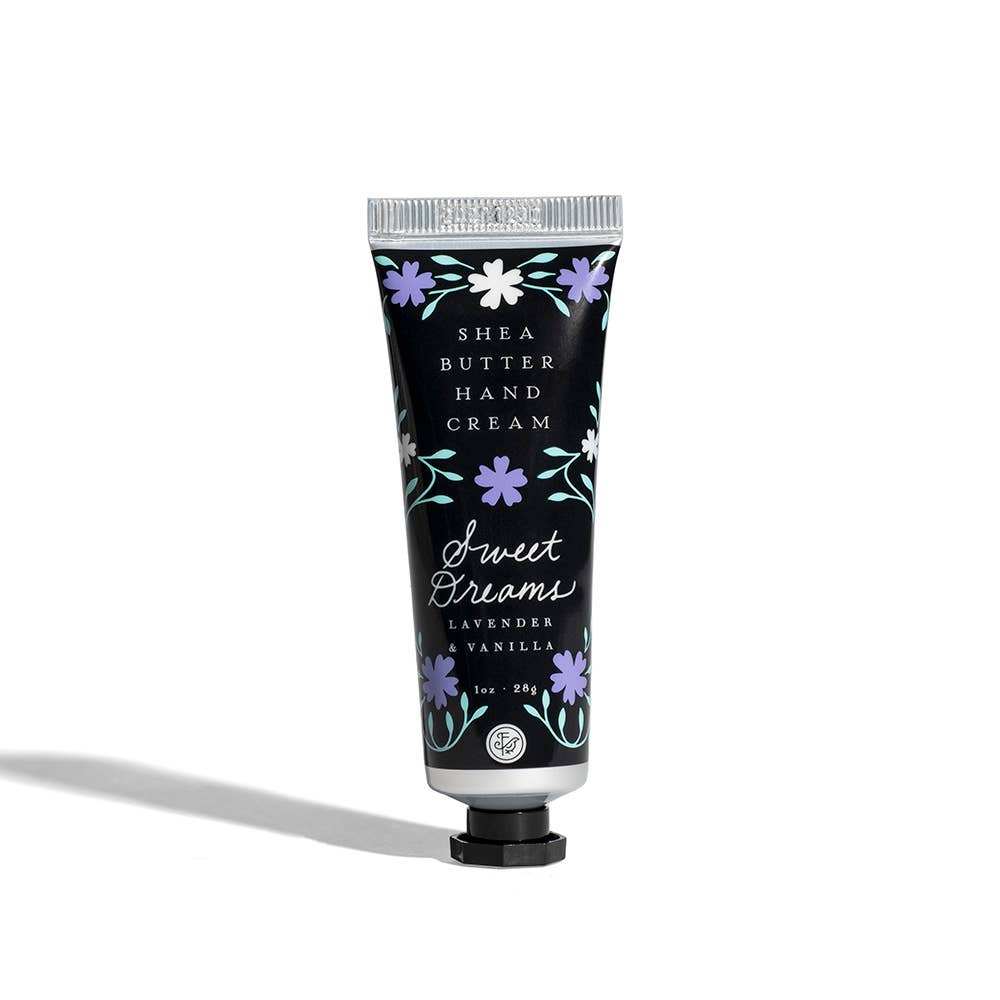 FinchBerry Congratulations gift set with Sweet Dreams hand cream, soap, and fizzy salt soak.