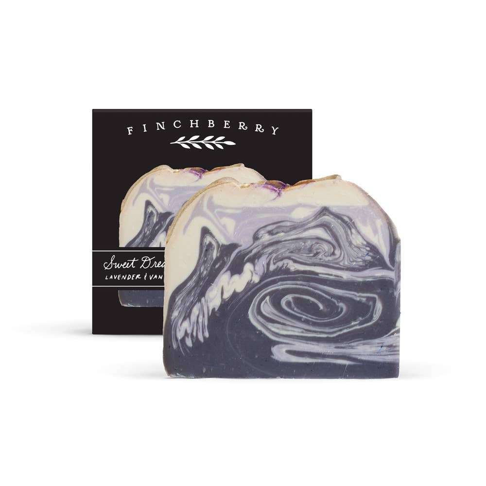 FinchBerry Congratulations 3 Pc Handcrafted Bath & Body Gift Set with Sweet Dreams Soap and Cream.