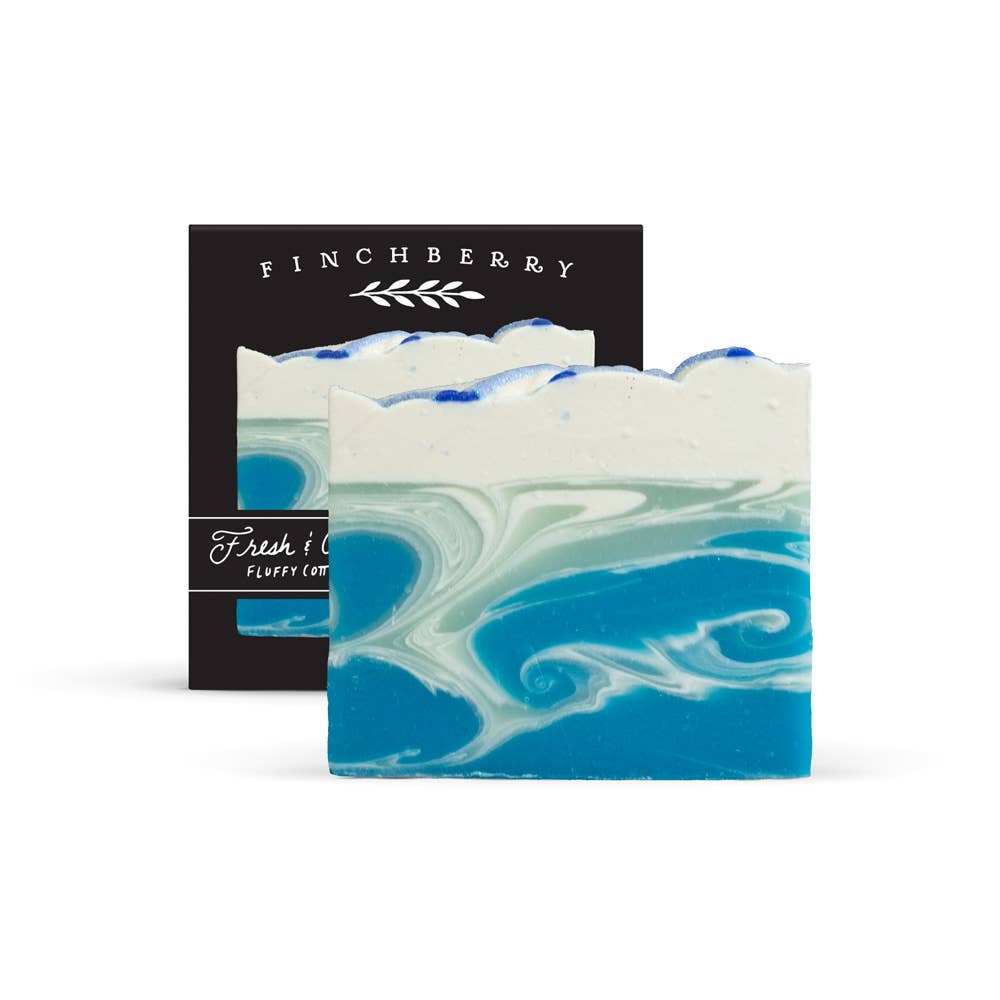 FinchBerry Home Sweet Home 4 Pc Bath & Body Set Gift with soap and cleansing products.