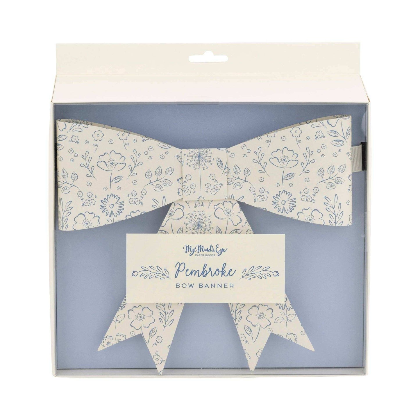 Floral Bow Banner - Jennie Dots