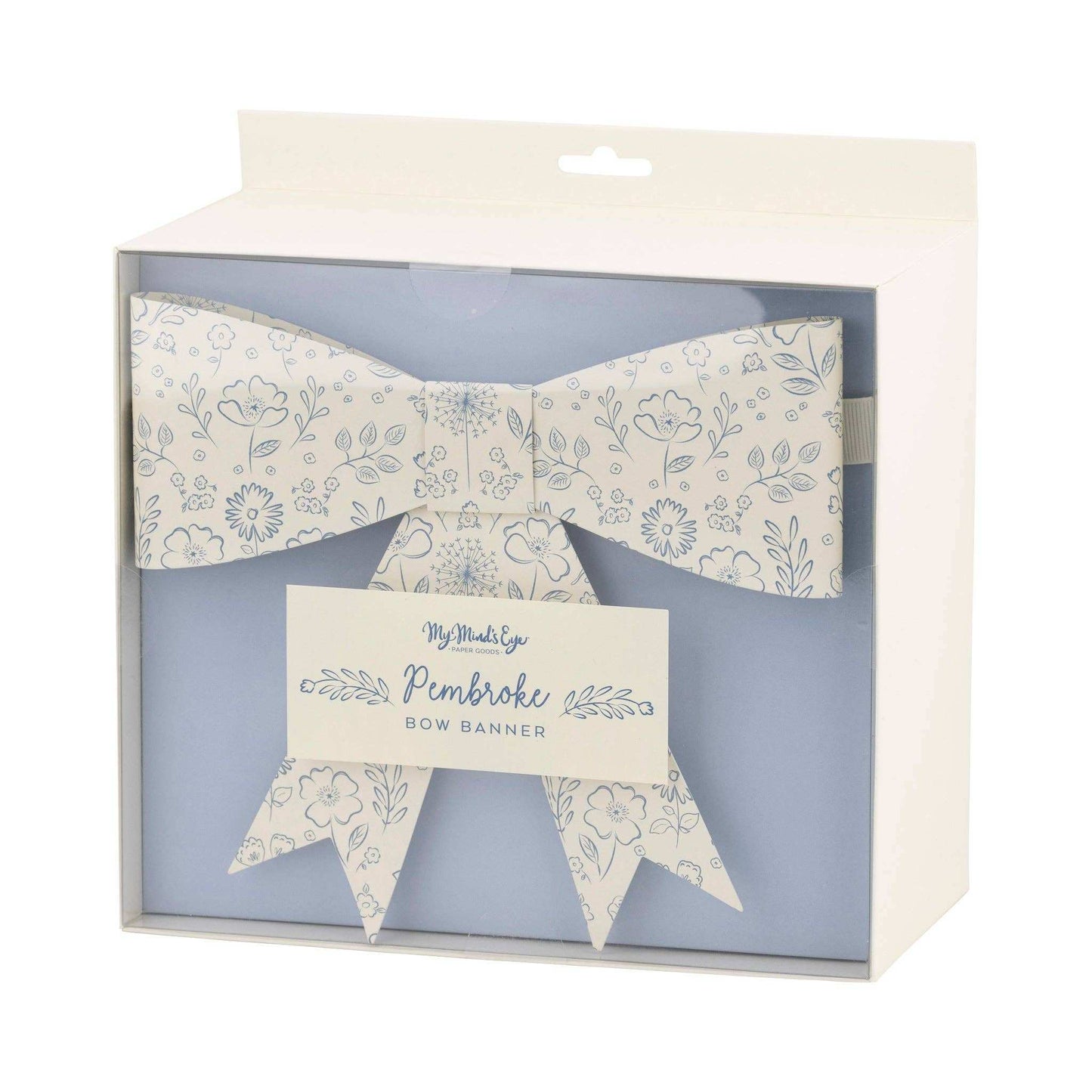 Floral Bow Banner - Jennie Dots