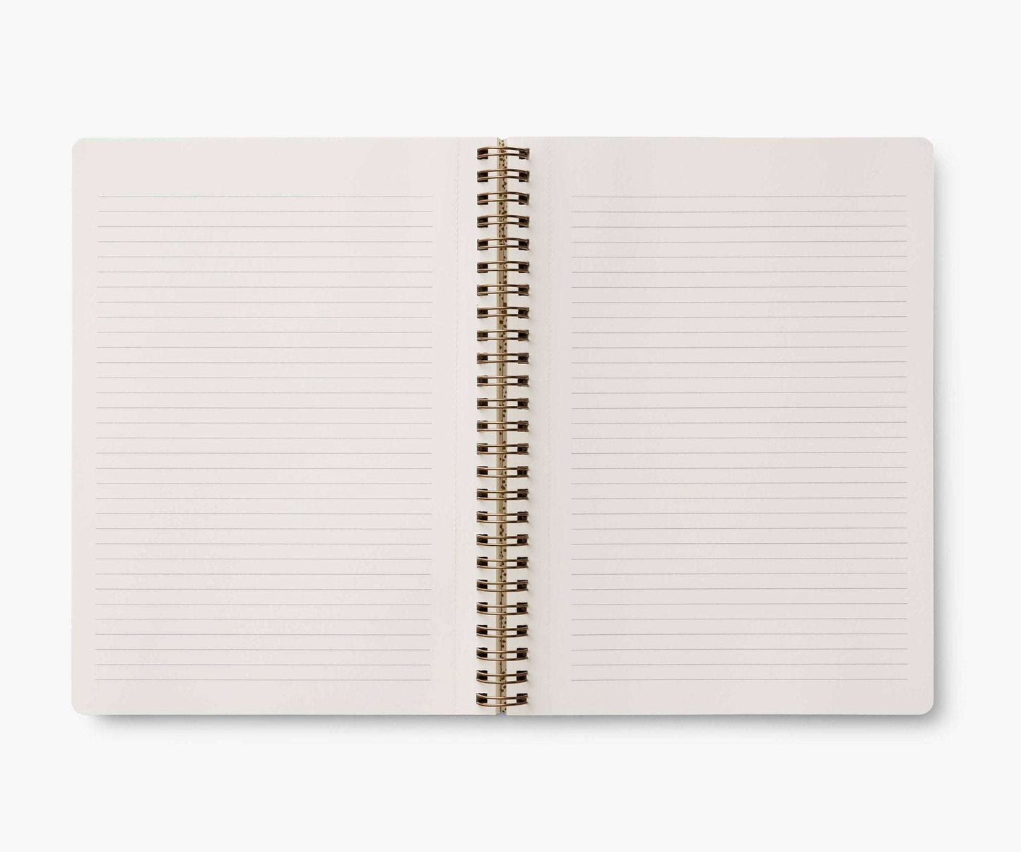 Florence Spiral Notebook with lined pages and double-spiral binding.