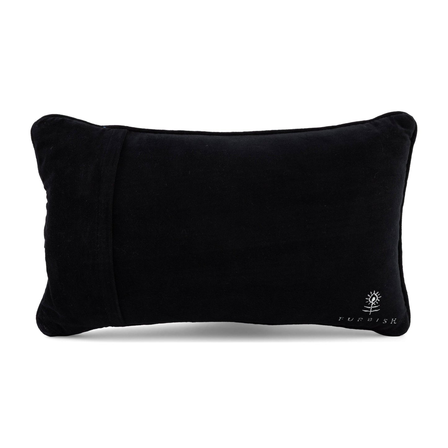 Furbish Studio - Can't Stay Here Needlepoint Pillow - Jennie Dots