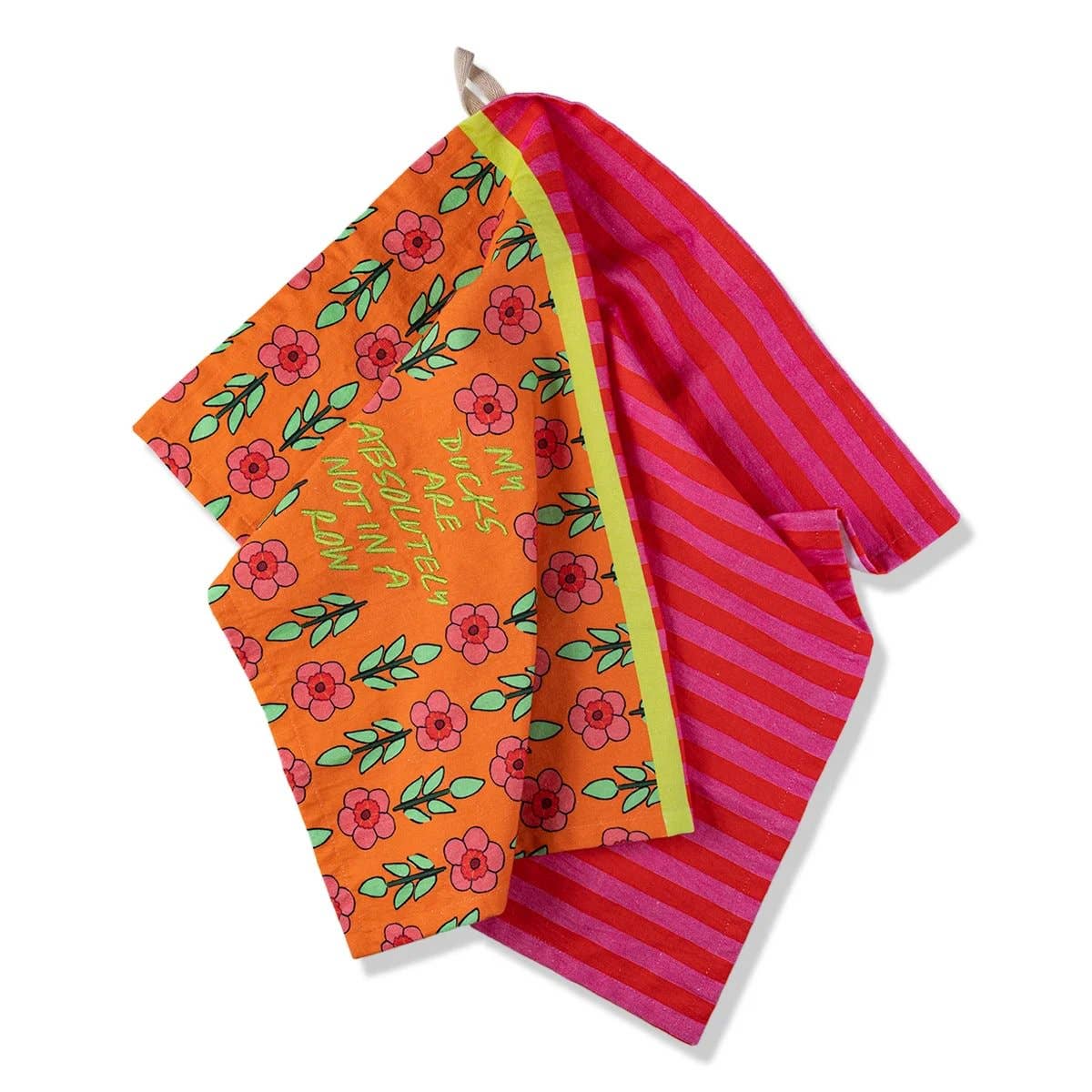 Furbish Studio - Ducks Dish Towel - Jennie Dots