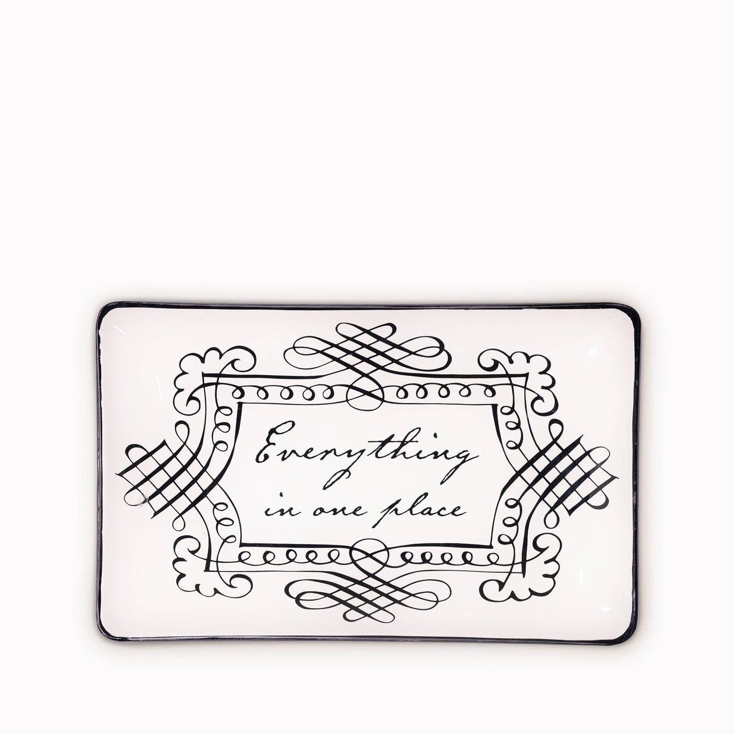 Glass Tray, Everything in One Place - Jennie Dots