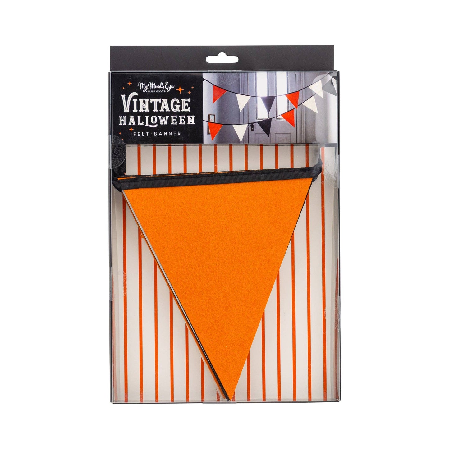 Halloween Felt Pennant Banner - Jennie Dots