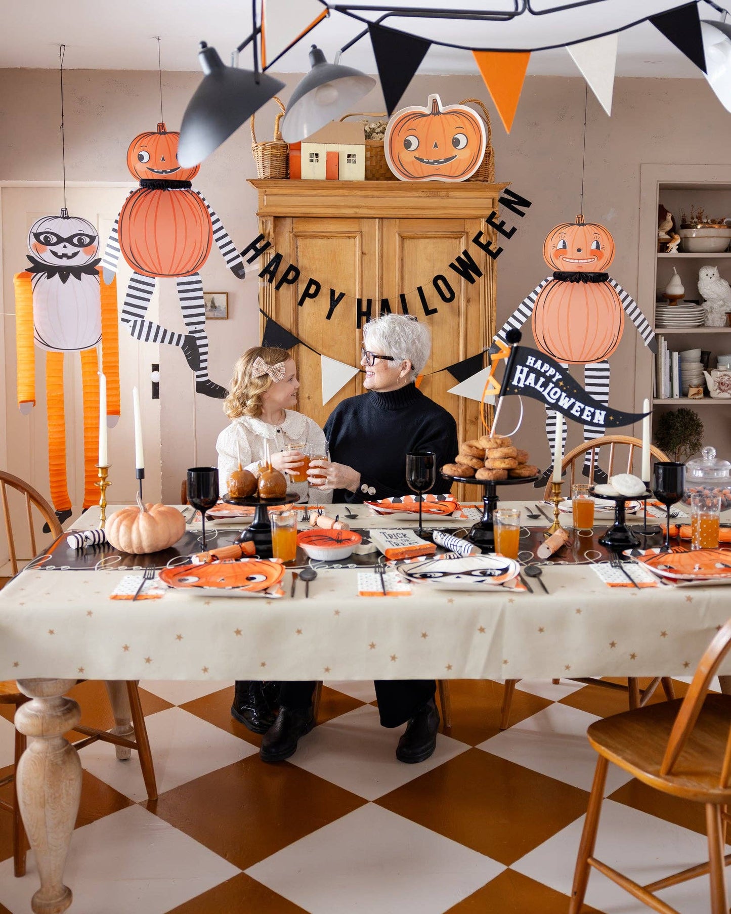 Halloween Hanging Characters - Jennie Dots