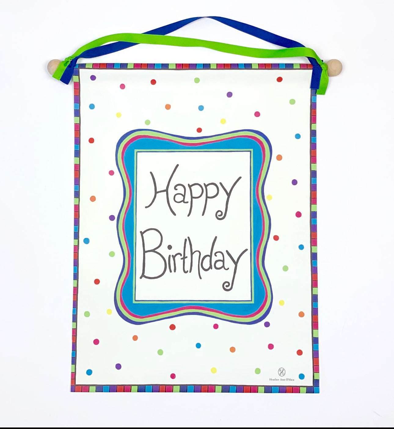 Happy Birthday Banner - Jennie Dots