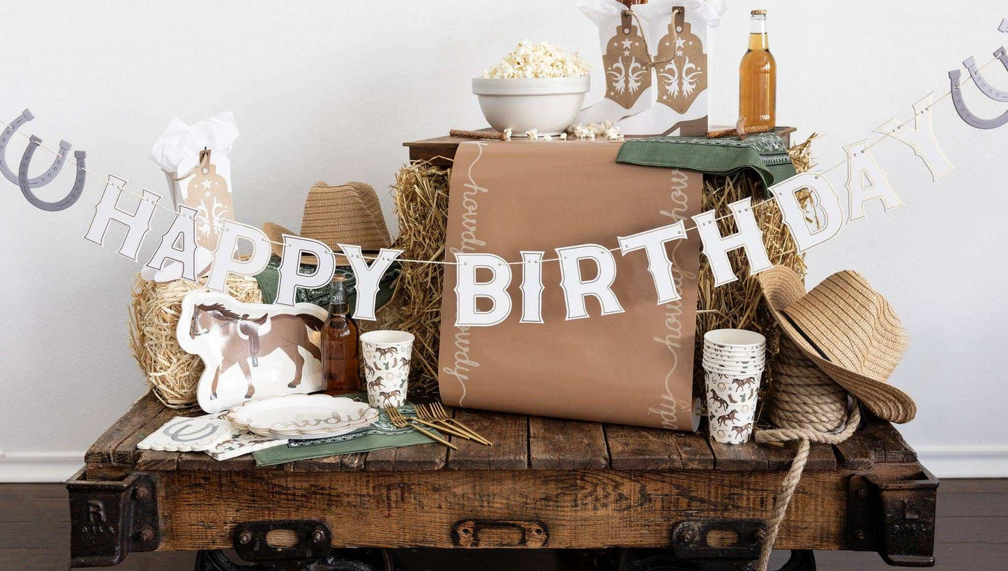 Howdy Paper Party Cups - Jennie Dots