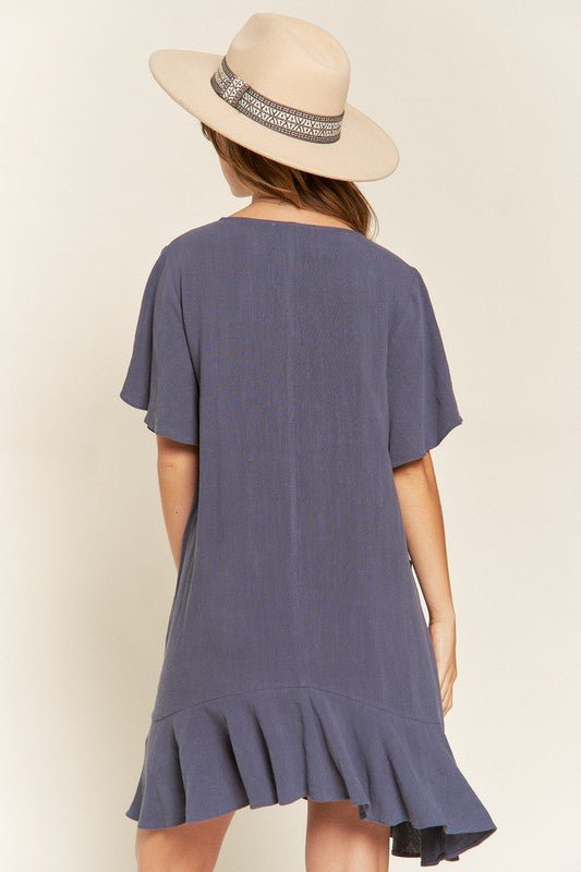 Jade by Jane Tiered Mini Ruffle Dress PLUS - Jennie Dots
