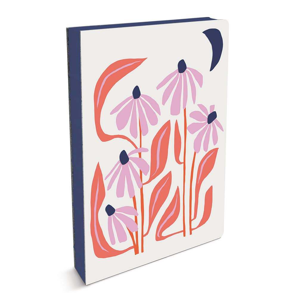 Keep Blossoming Medium Coptic - Bound Journal - Jennie Dots