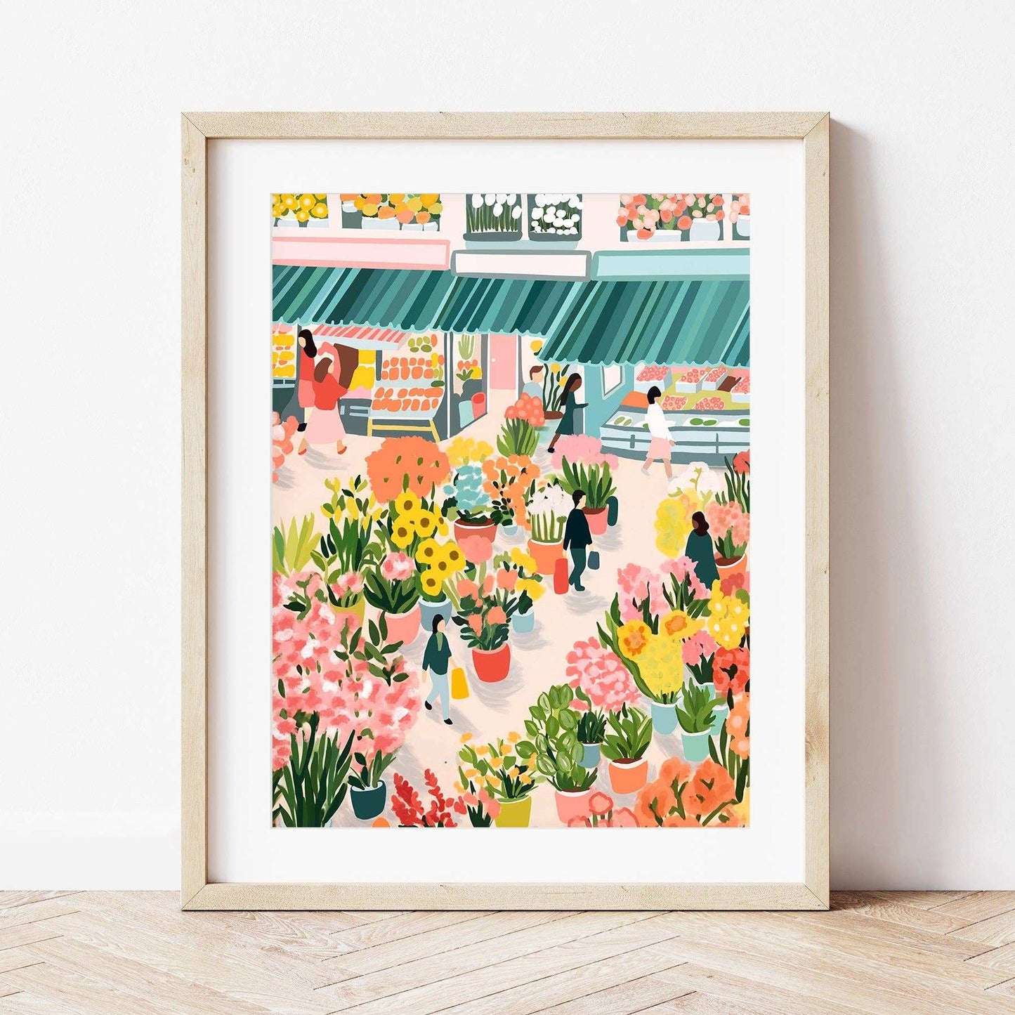 La Petite Épicerie - Paint by number kit - Flower Market - Jennie Dots