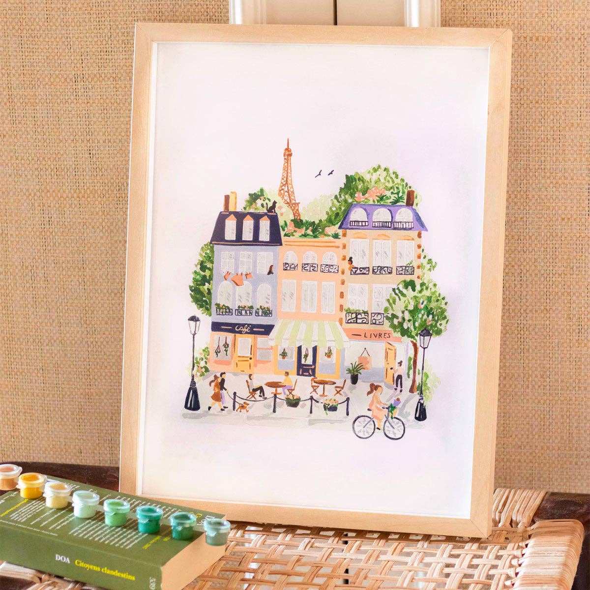 La Petite Épicerie - Paint by number kit - Paris - Jennie Dots