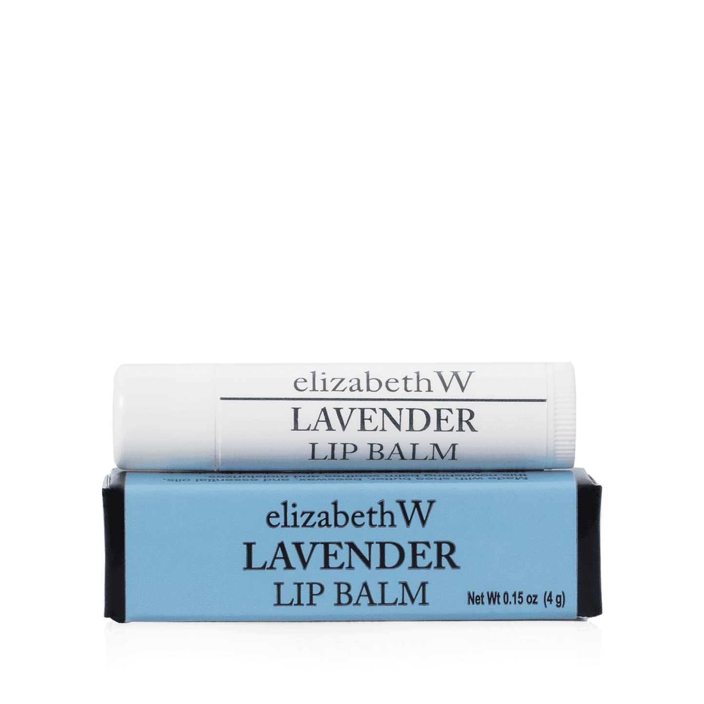 Lip Balm-Lavender with display box, natural shea butter, 0.15 oz.