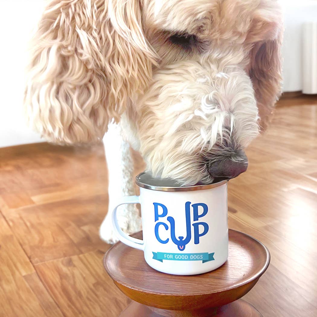 Poppy & Lou - Pup Cup Mug for Good Dogs - Jennie Dots