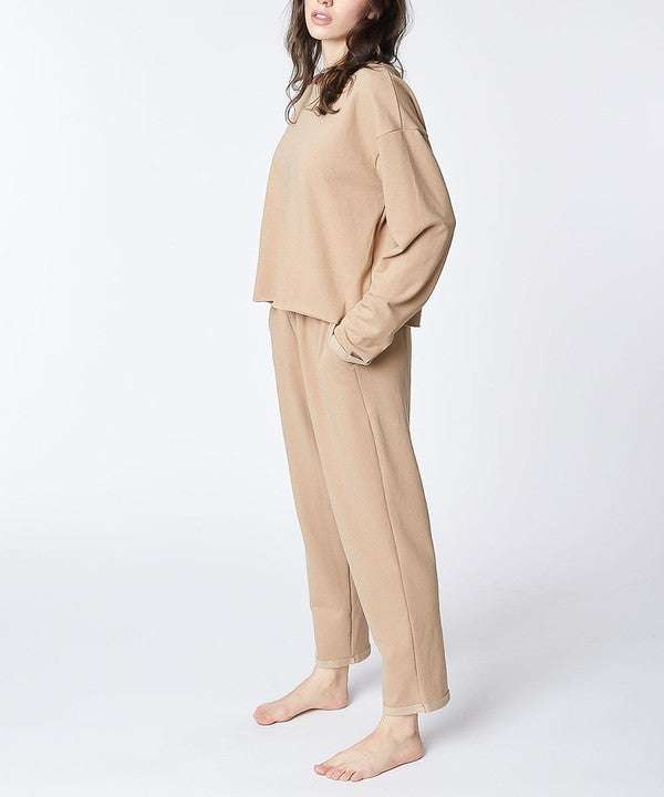 Recycled Cotton Lounge Set - Jennie Dots