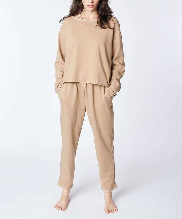 Recycled Cotton Lounge Set - Jennie Dots