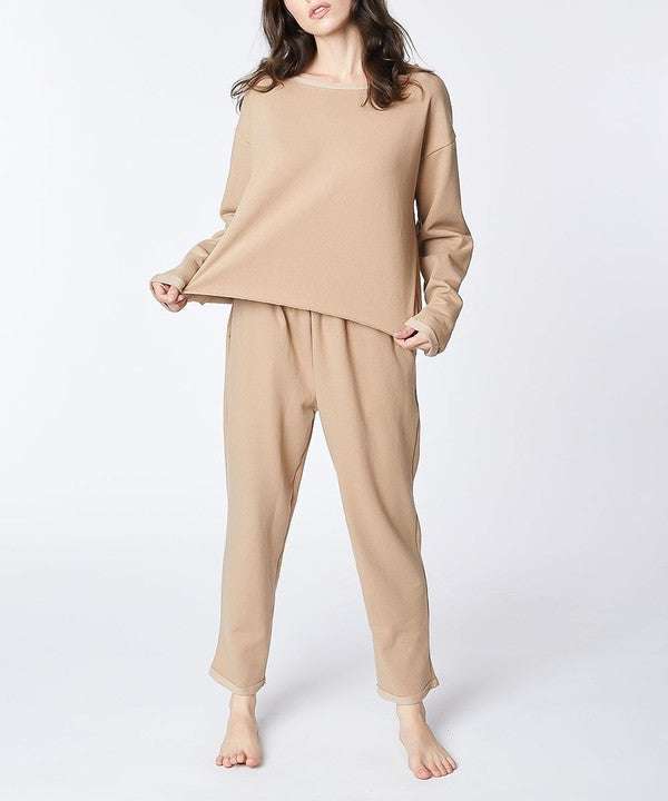 Recycled Cotton Lounge Set - Jennie Dots
