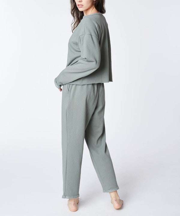 Recycled Cotton Lounge Set - Jennie Dots
