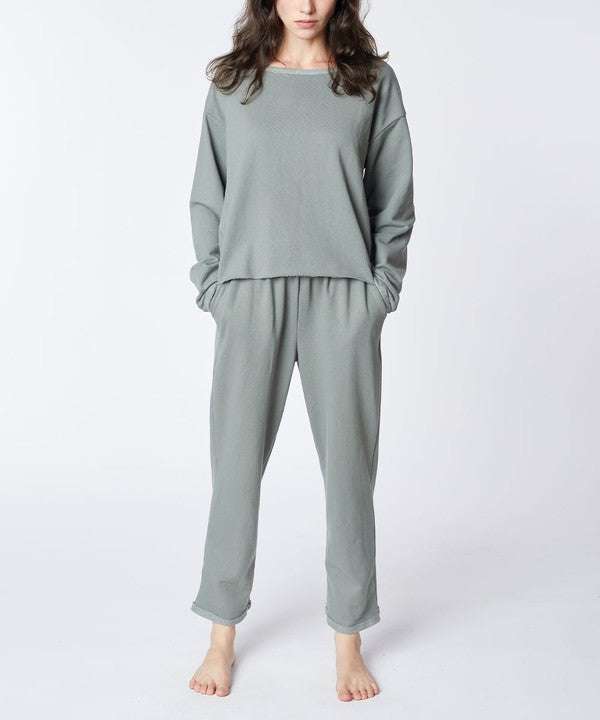 Recycled Cotton Lounge Set - Jennie Dots