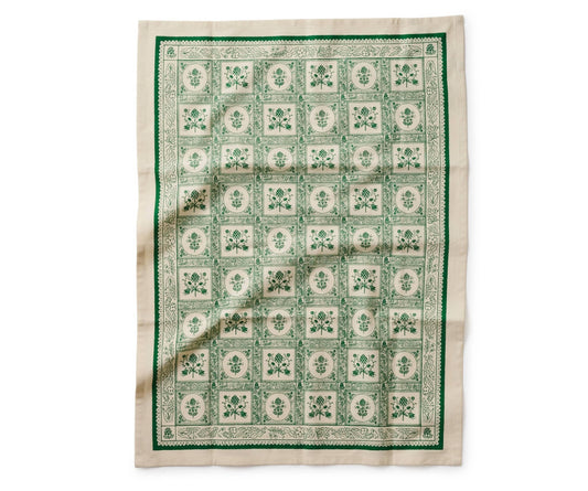 Rifle Paper Co. - Artichoke Tea Towel - Jennie Dots