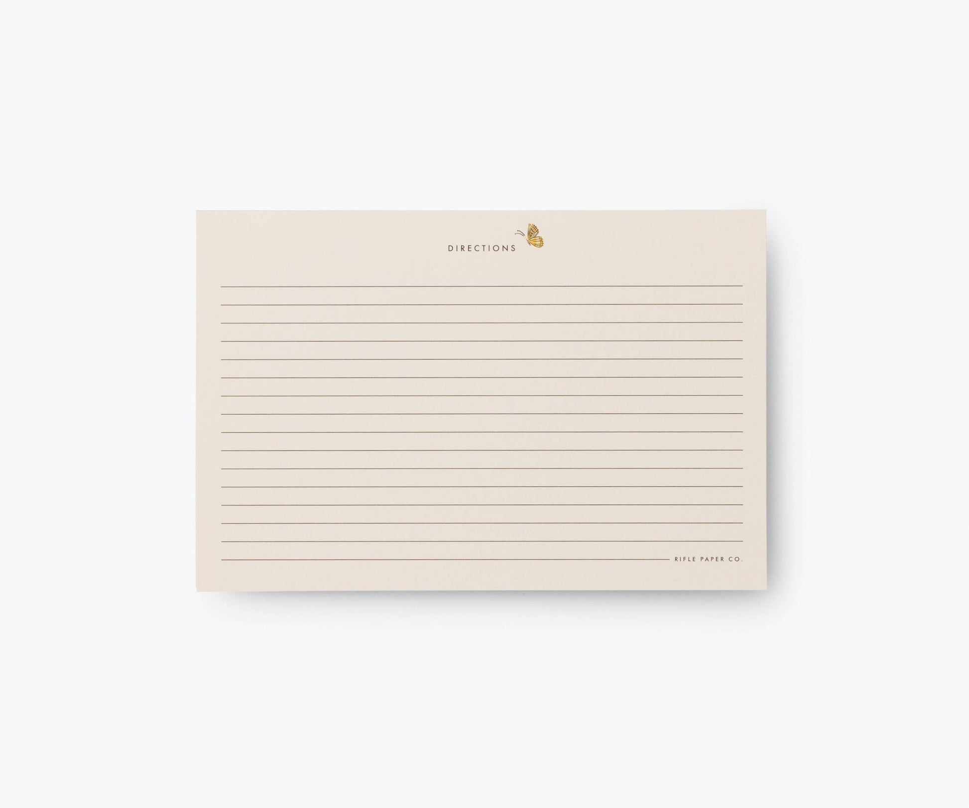 Rifle Paper Co. - Pack of 12 Mayfair Recipe Card - Jennie Dots