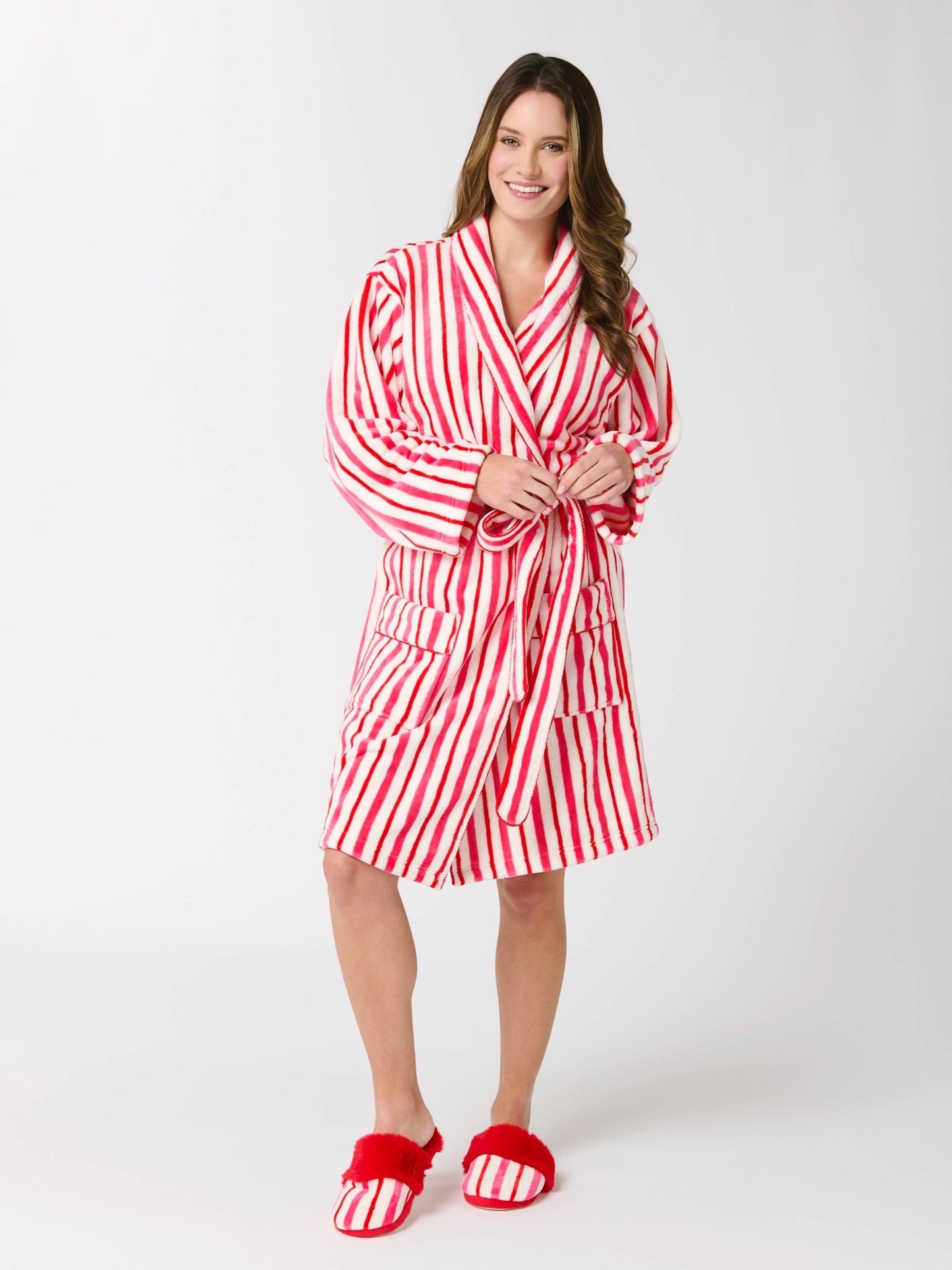 Shiraleah - CANDY STRIPE ROBE - Jennie Dots