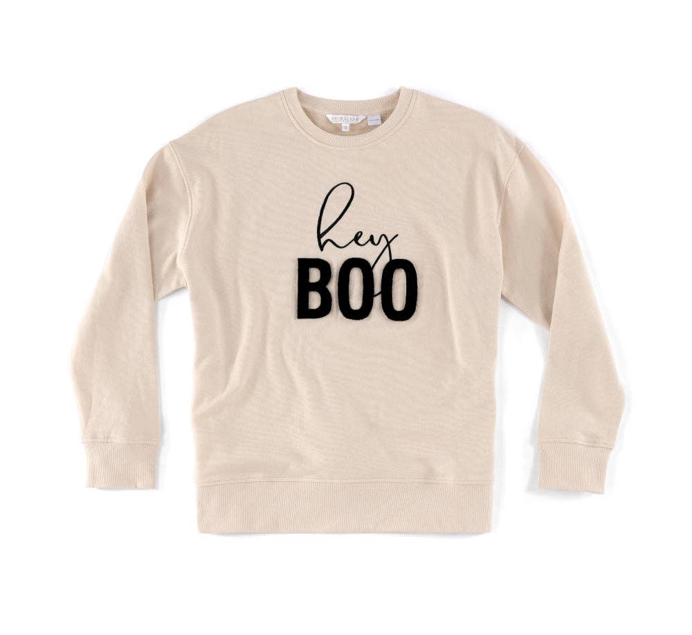 Shiraleah - HEY BOO CLASSIC SWEATSHIRT - Jennie Dots